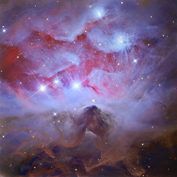 File:NGC1977 Running Man Nebula from the Mount Lemmon SkyCenter Schulman Telescope courtesy Adam Block.jpg
