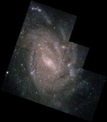 Spiral galaxy NGC 5334 by HST