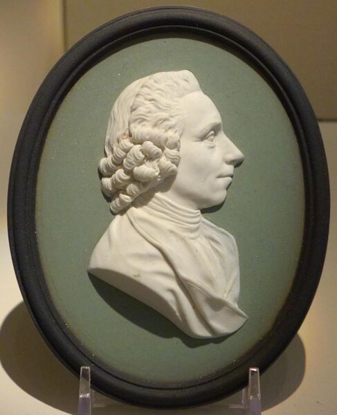 File:Portrait Medallion of Dr. Joseph Priestley, Josiah Wedgwood and Sons, undated, green jasperware - Chazen Museum of Art - DSC01955 (cropped).JPG