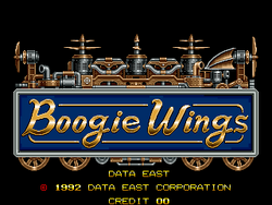 Boogie Wings Arcade Title Screen.png