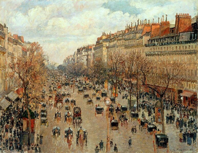 File:Camille Pissarro - Boulevard Montmartre - Eremitage.jpg
