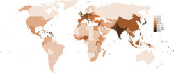 Countries by population density.svg