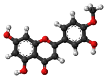 Ball-and-stick model of diosmetin