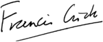 Francis Crick signature.svg