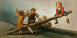 Francisco de Goya - El Balancín (Philadelphia Museum of Art).jpg