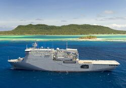 HMNZS Canterbury on Pacific Partnership