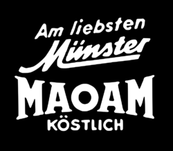 Historical ambigram logo MAOAM 1900s.svg