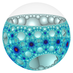 Hyperbolic honeycomb 8-3-6 poincare.png