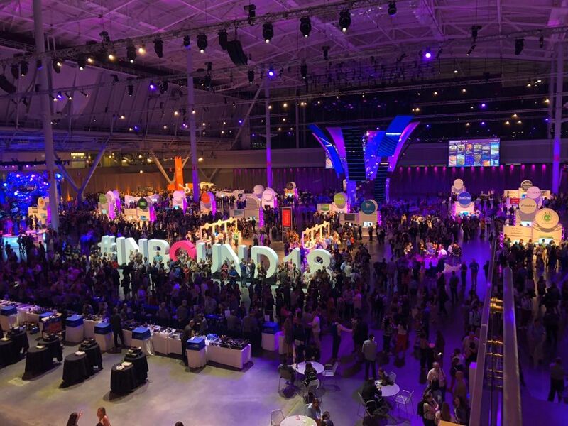 File:Interior view of the main hall at Inbound 2018.jpg