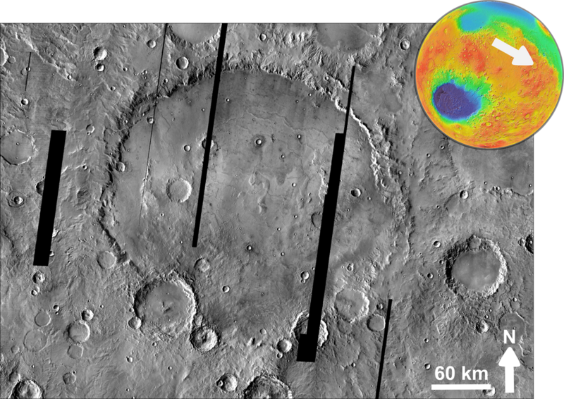 File:Martian impact crater Herschel based on THEMIS Day IR.png