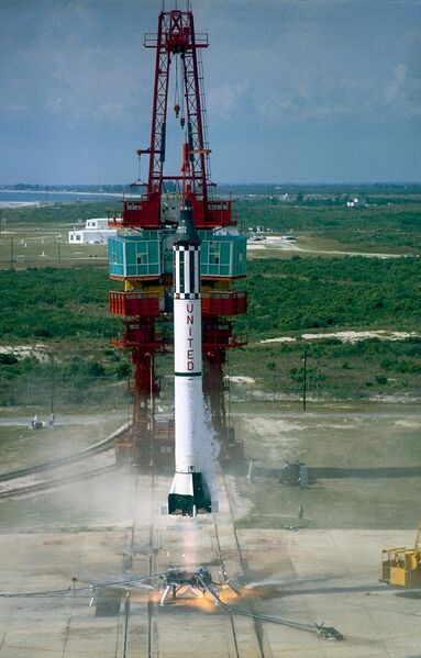 File:Mercury-Redstone 3 Launch MSFC-6100884.jpg