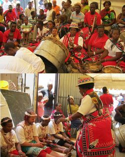 Sangoma Initiates being greeted and welcomed.jpg