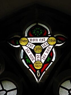 St Swithin's church - stained glass - geograph.org.uk - 893546.jpg