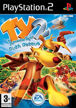 Ty the Tasmanian Tiger 2 - Bush Rescue Coverart.png