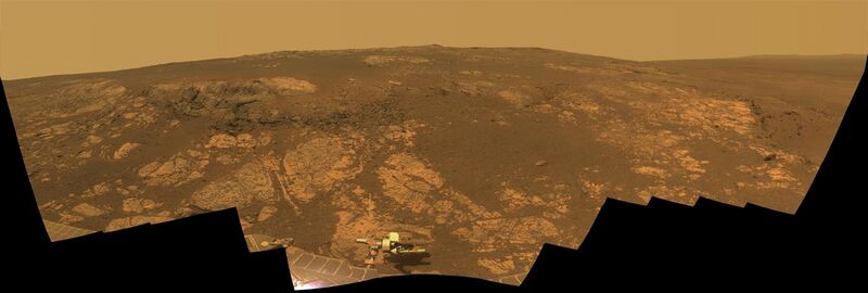 File:'Matijevic Hill' Panorama for Rover's Ninth Anniversary.jpg