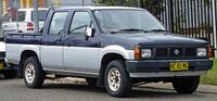 1989 Nissan Navara (D21) 4-door utility (2010-09-19) 01.jpg