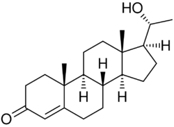 20β-Dihydroprogesterone.svg