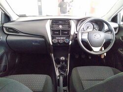 2021 Toyota Vios 1.5J MT Super White interior view in Brunei.jpg