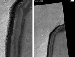 Arnus Vallis Layers by Mars Reconnaissance Orbiter's HiRISE.JPG