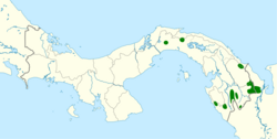 Basileuterus tacarcunae map.svg