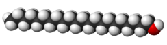 Spacefill model of docosanol