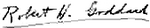 Robert Hutchings Goddard signature.png