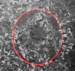 Serpent Mound crater 1974 1VDHV00040075.jpg