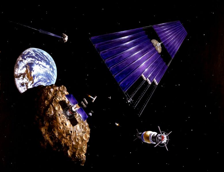 File:Solar power satellite from an asteroid.jpg