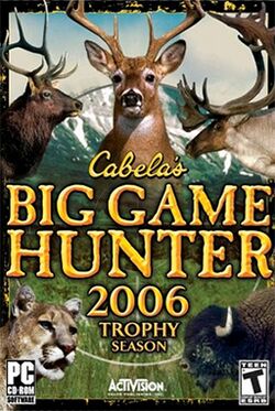 Cabela's Big Game Hunter 2006 Trophy Season Coverart.jpg