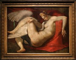 Da michelangelo, leda e il cigno, post 1530 (national gallery) 01.jpg