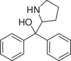 Diphenylprolinol.svg