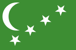Flag of the Comoros (1963–1975).svg