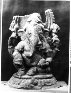 Ganesha, Bronze, from Nalanda, Bihar, dating from 10th century A.D.jpg