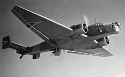 Junkers Ju-86 K-2 típusú repülőgép. Fortepan 11072.jpg