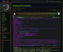 MediaWiki 1.41.0(wmf.22) source editing at English Wikipedia screenshot.png