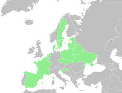 Range map-Senecio congestus-Europe.svg