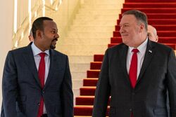 Secretary Pompeo Meets with Ethiopian Prime Minister Abiy (49556622178).jpg