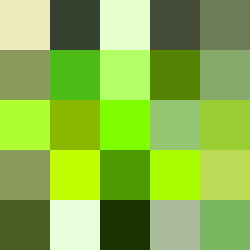 Shades of chartreuse (x25).svg