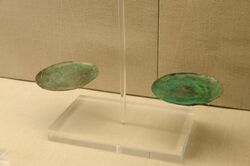 Archaeological site of Akrotiri - Museum of prehistoric Thera - Santorini - weighing dishes - 01.jpg