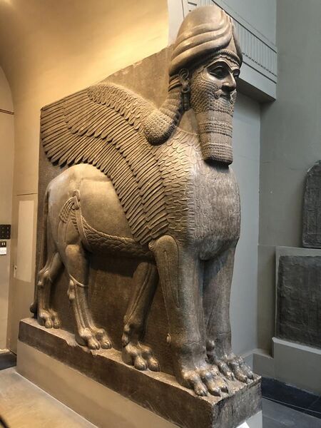 File:Assyrian Winged Bull.jpg