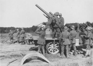 Flanders. A mobile anti-aircraft gun. August 1917 - NARA - 17390956 (cropped).jpg