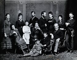 Freud family group. Photograph, c.1876. Wellcome V0027598.jpg