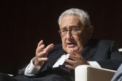 Henry Kissinger at the LBJ Library (2016).jpg