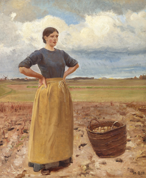 File:Michael Ancher - Ung Pige - 1904.png