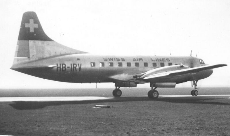 File:Convair 240 HB-IRV Swiss Air Lines Ringway 25.03.50.jpg