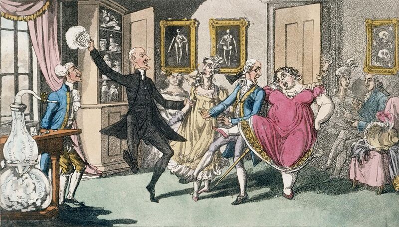 File:Doctor and Mrs Syntax, with a party of friends, experimentin Wellcome L0022227.jpg