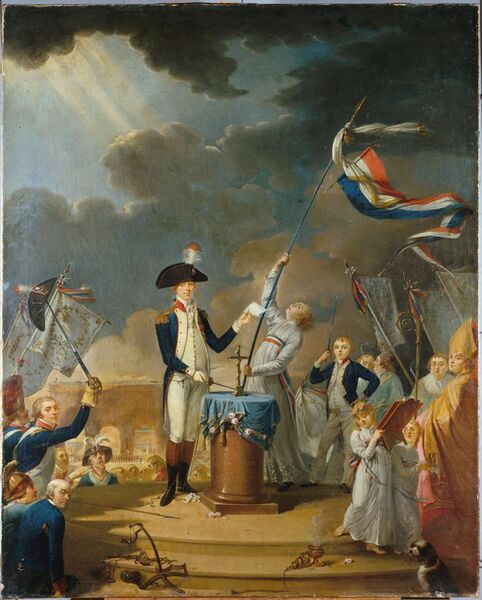 File:Le serment de La Fayette a la fete de la Federation 14 July 1790 French School 18th century.jpg