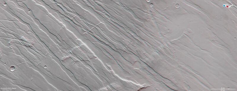 File:Northeast of Mars’ Tharsis province- Tempe Fossae in 3D ESA22014213.jpeg