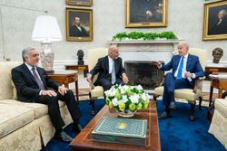 President Joe Biden with President Ashraf Ghani and Chairman Abdullah Abdullah.jpg