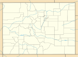 Map showing the location of Roxborough State Park